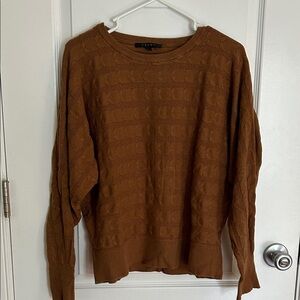 Cyrus women’s Tan Crewneck Sweater